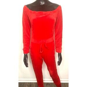Fashion Nova Velour Romper Jumpsuit